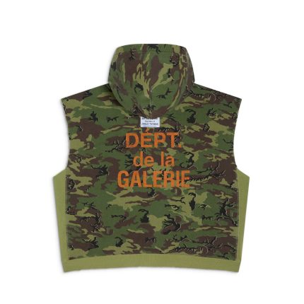 Gallery Dept 90’s Full Zip Cut Off Camo