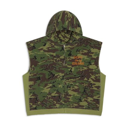 Gallery Dept 90’s Full Zip Cut Off Camo