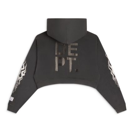 Gallrery Dept Women’s Cropped Flames Hoodie